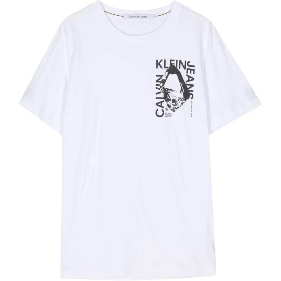 Calvin Klein Jeans Modern Metals Cotton T shirt