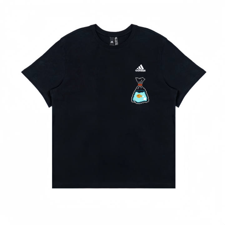Adidas Adidas T Shirts Unisex Black Crew Neck Moderate Straight Fit