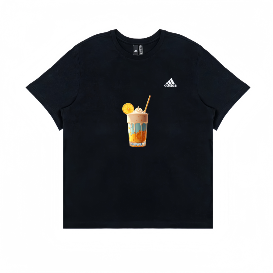 Adidas Adidas T Shirts Unisex Black Crew Neck Moderate Straight Fit