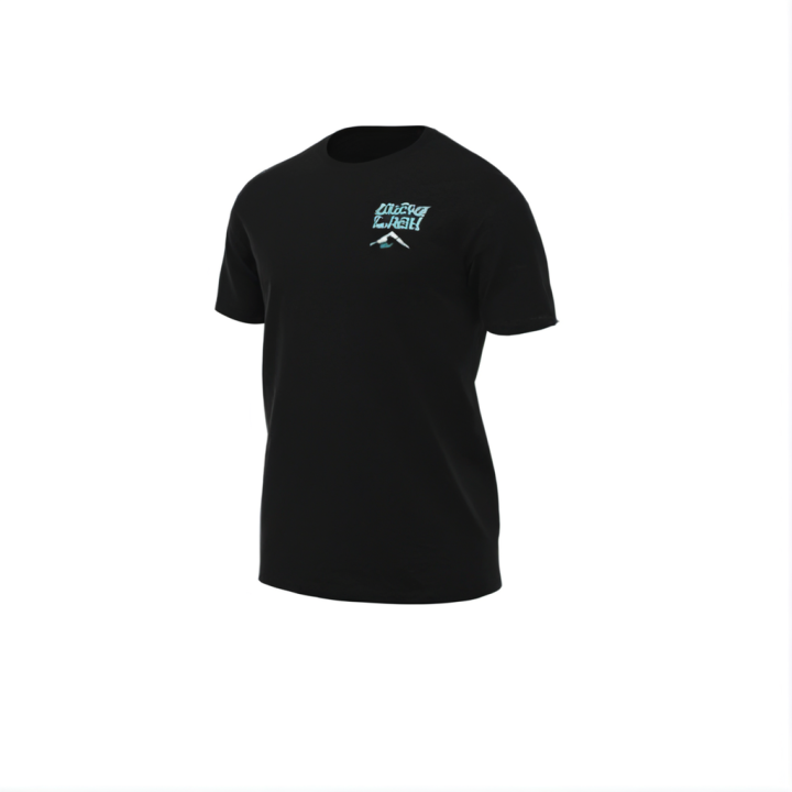 Nike Nike T Shirts Men's Black Crew Neck Moderate Straight Fit