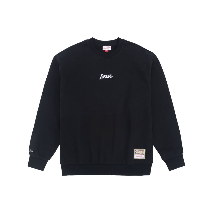 Mitchell Ness Mitchell Ness Sweatshirts Unisex Black Crew Neck Moderate Other