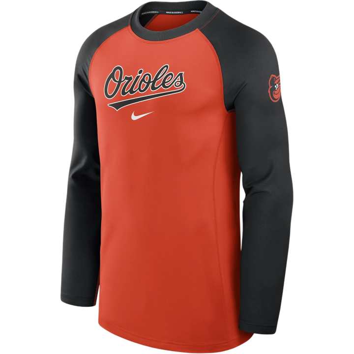 Nike Nike Detroit Tigers Authentic Collection Game Time Men's Nike Dri FIT Mlb Pullover Crew