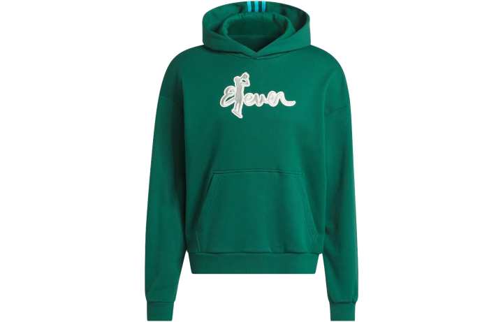 Adidas Adidas Sweatshirts Men's Dark Green Hooded Moderate Regular