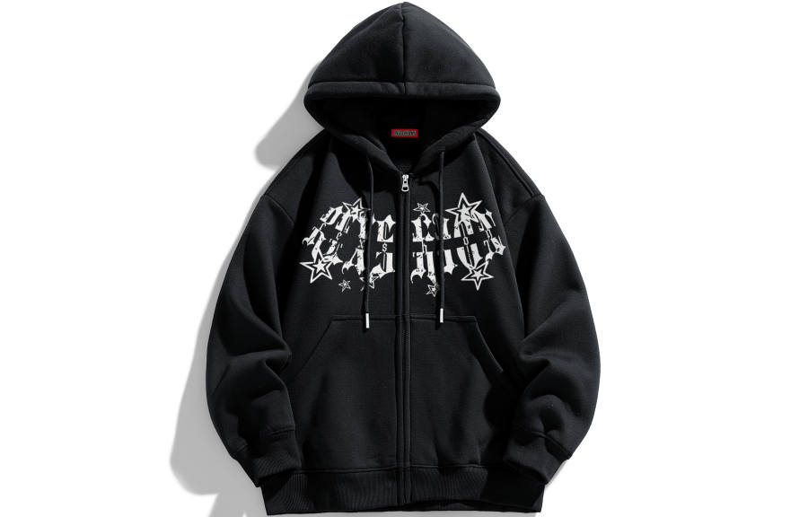 REXSHION Sweatshirts Unisex Hooded Non Detachable Moderate