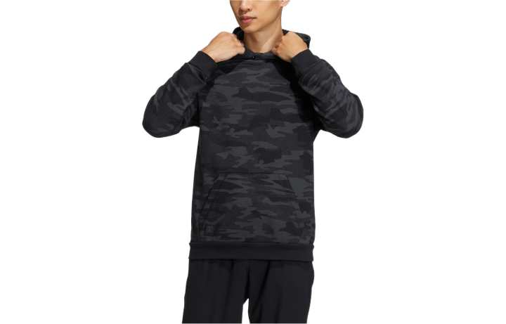Adidas Adidas Sweatshirts Men's Black Hooded Moderate Regular