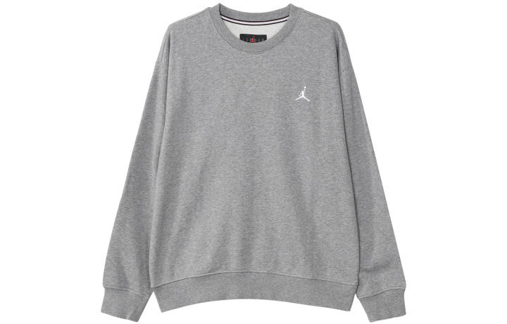 Nike Nike Sweatshirts Men's Gray Crew Neck Moderate Regular