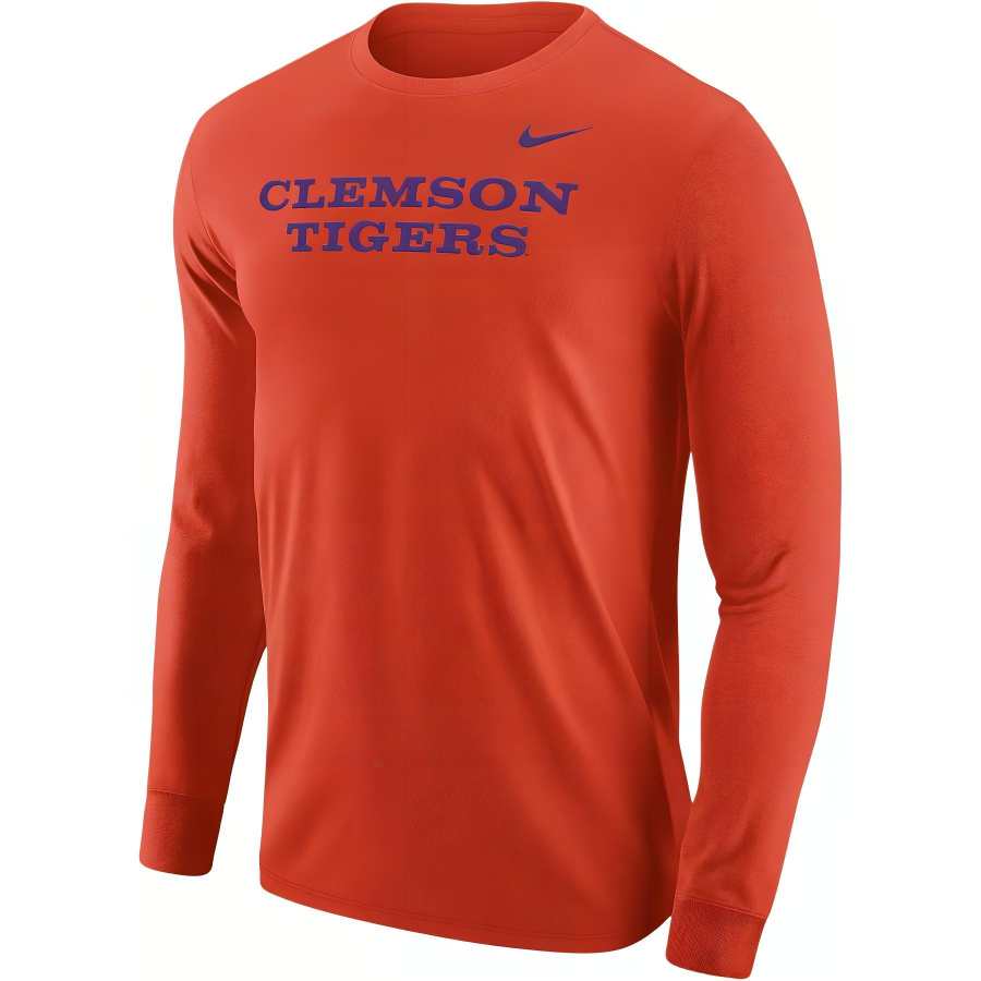 Nike Nike Clemson Men's Nike College Long Sleeve T Shirt