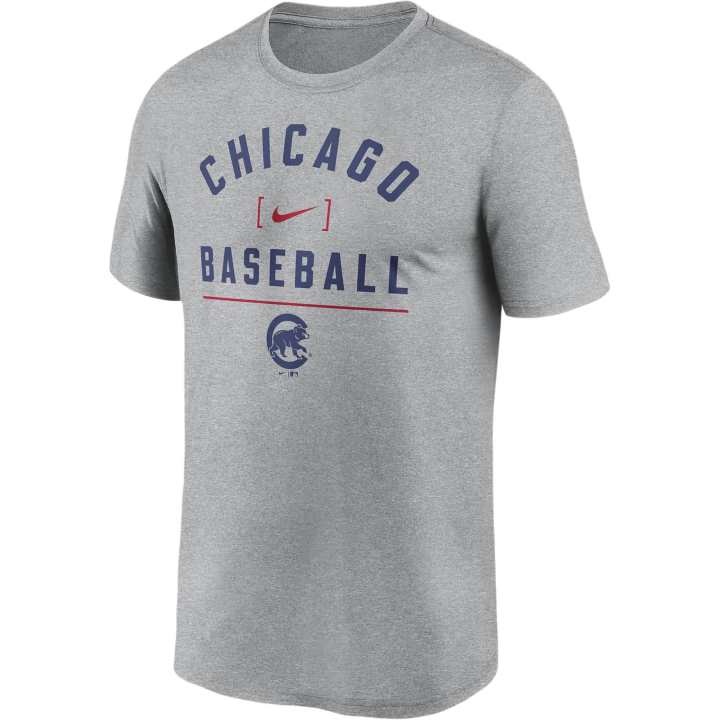 Nike Nike T Shirt Chicago Cubs Men's Gray