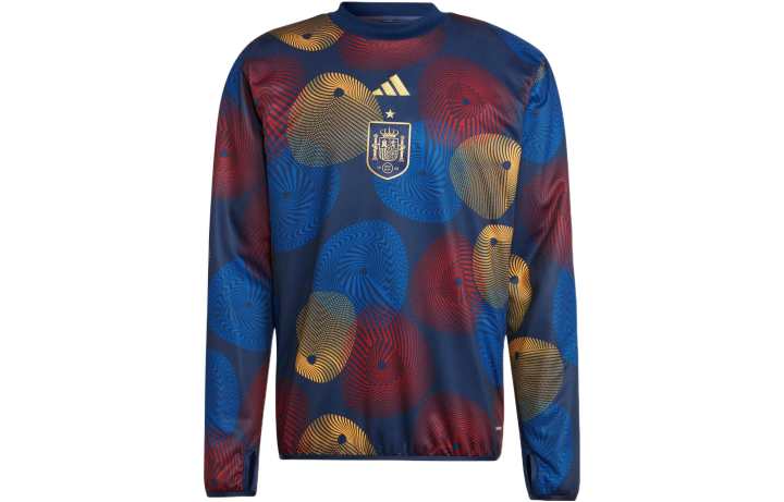Adidas Adidas Sweatshirts Men's Blue Crew Neck Moderate Regular