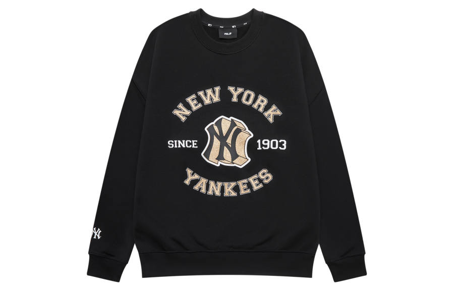 MLB MLB Sweatshirts Unisex Black Crew Neck Moderate Regular