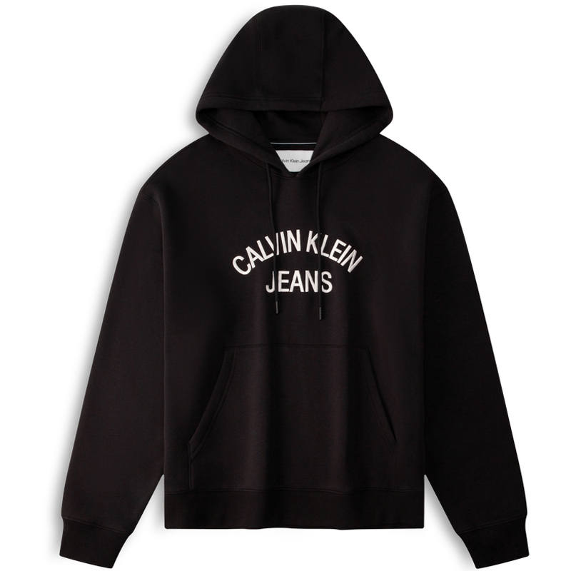 Calvin Klein Sweatshirts Unisex Hooded Moderate Regular