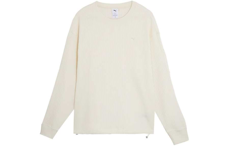 PUMA Sweatshirts Unisex White Crew Neck Moderate Other