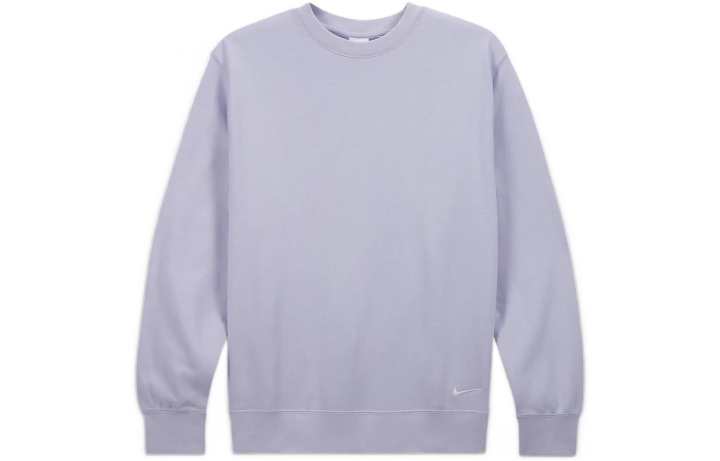 Nike Nike Sweatshirts Men's Purple Crew Neck Moderate Regular