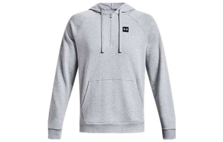 Under Armour Under Armour Rival Sweatshirts Men's Gray Hooded Moderate Regular
