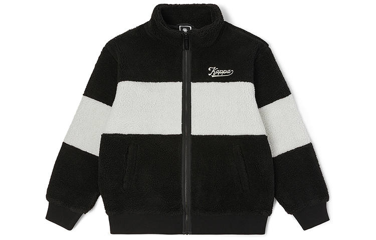 Kappa Sweatshirts Unisex Stand Collar Thickened Cardigan