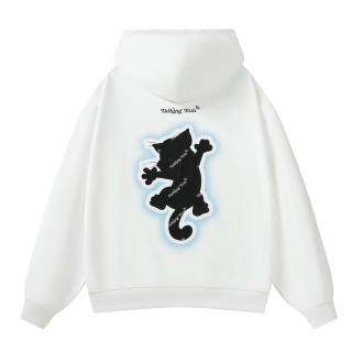 TALKING TOM Sweatshirts Unisex Hooded Moderate Regular