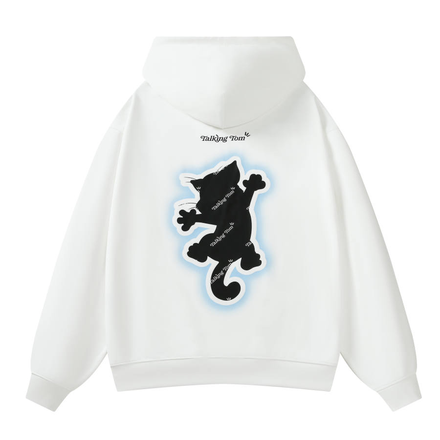 TALKING TOM Sweatshirts Unisex Hooded Moderate Regular