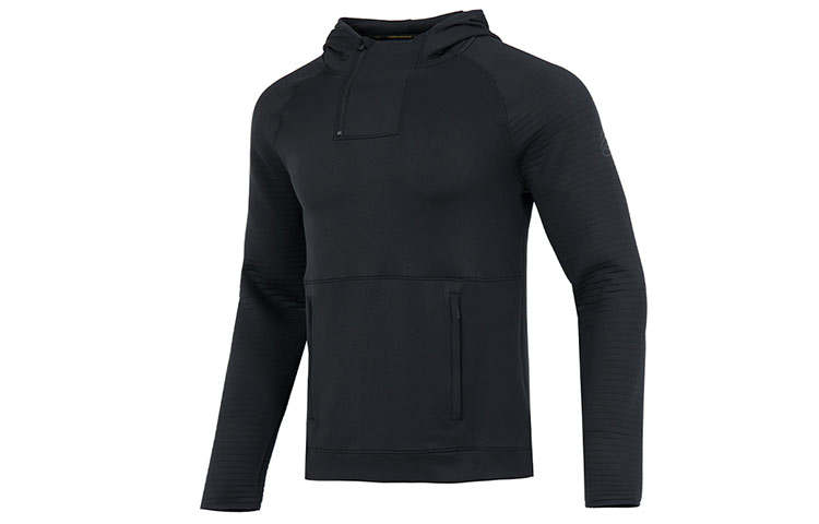 Under Armour Curry Playable Sweatshirts Men's Black Hooded Moderate Heavyweight