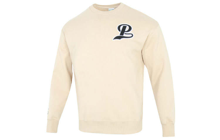 PUMA DARE To Sweatshirts Men's Khaki Crew Neck Moderate Other