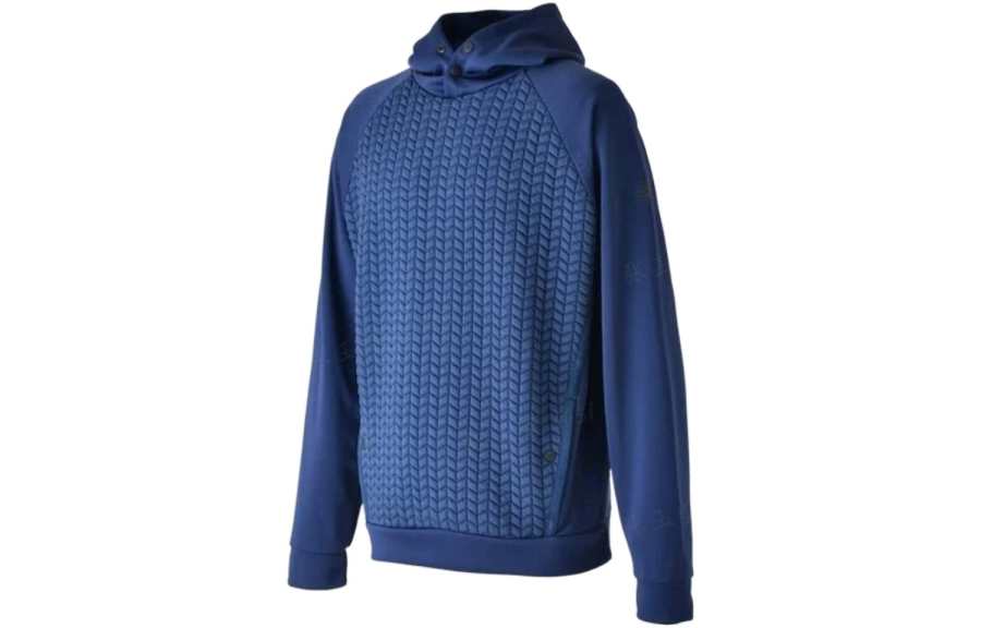 New Balance New Balance RWTech Heatloft Sweatshirts Men's Blue Hooded Moderate Regular