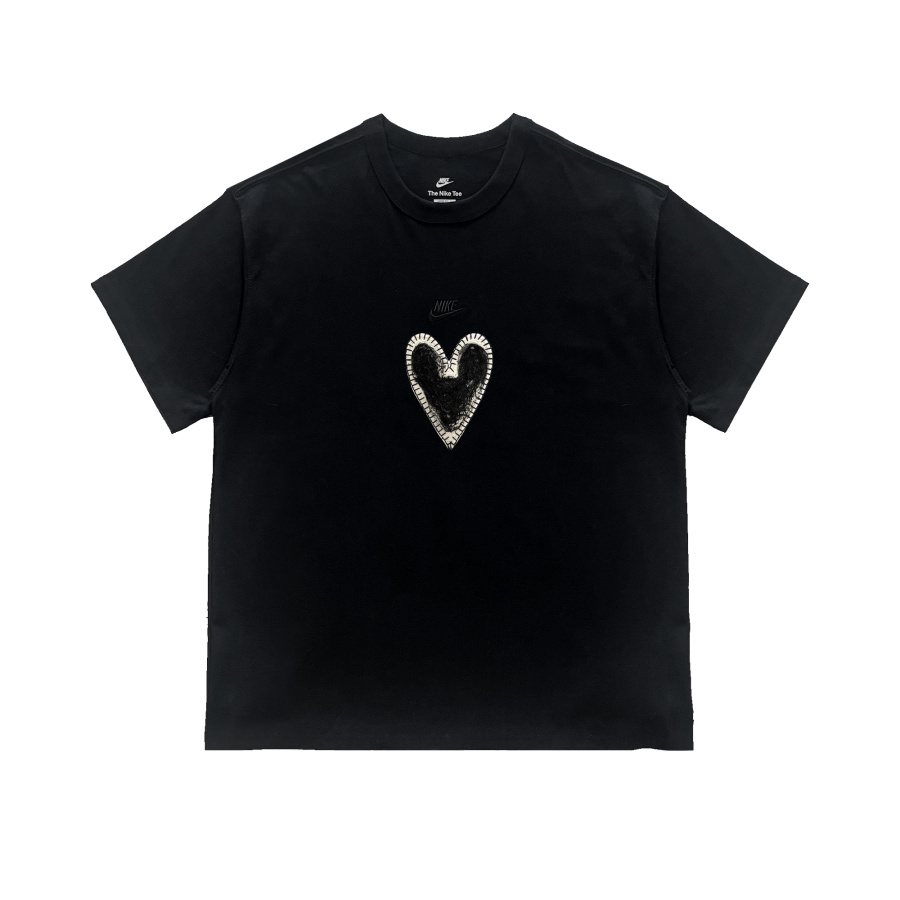Nike Nike T Shirts Unisex Black Crew Neck Moderate Straight Fit
