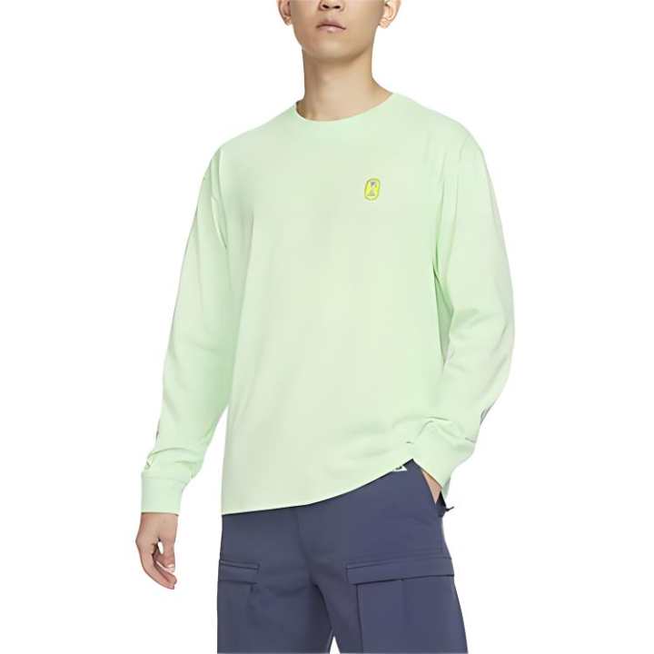 Nike Nike T Shirts Men's Teal Crew Neck Moderate Straight Fit