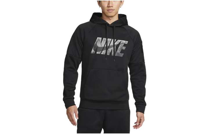 Nike Nike Sweatshirts Men's Black Hooded Moderate Regular