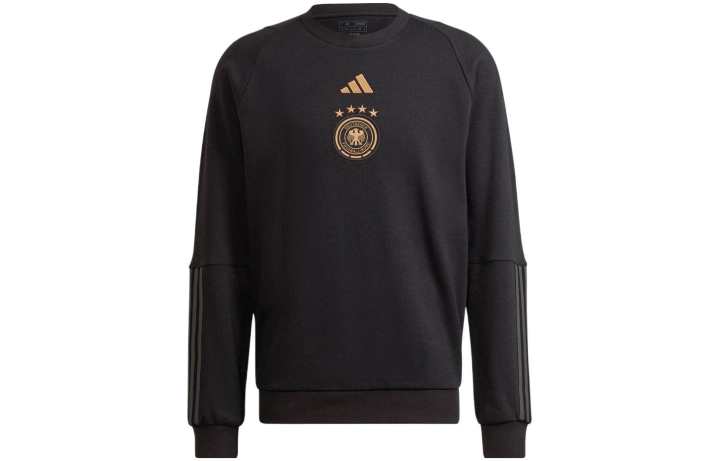 Adidas Adidas Sweatshirts Men's Black Crew Neck Moderate Regular