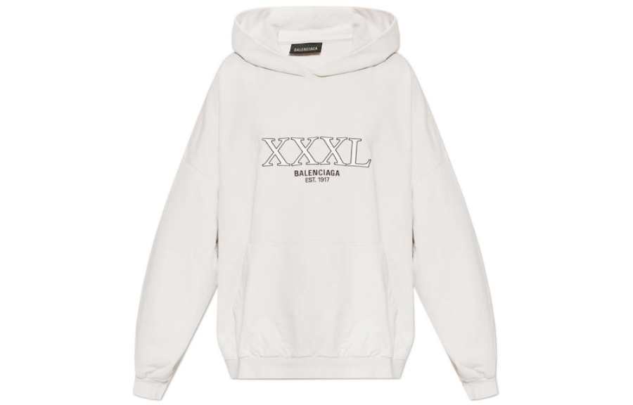Balenciaga FW22 Sweatshirt Loose Fit Men's Beige