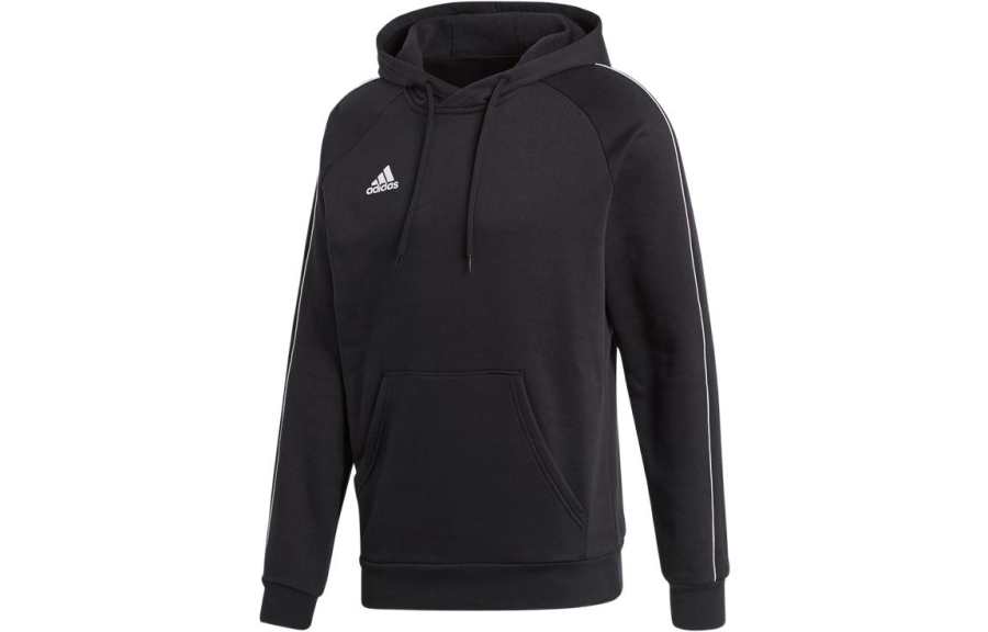 Adidas Adidas Sweatshirts Men's Black Hooded Moderate Regular