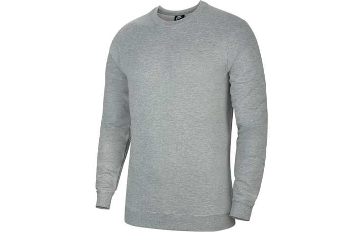 Nike Nike Sweatshirts Men's Gray Crew Neck Moderate Regular