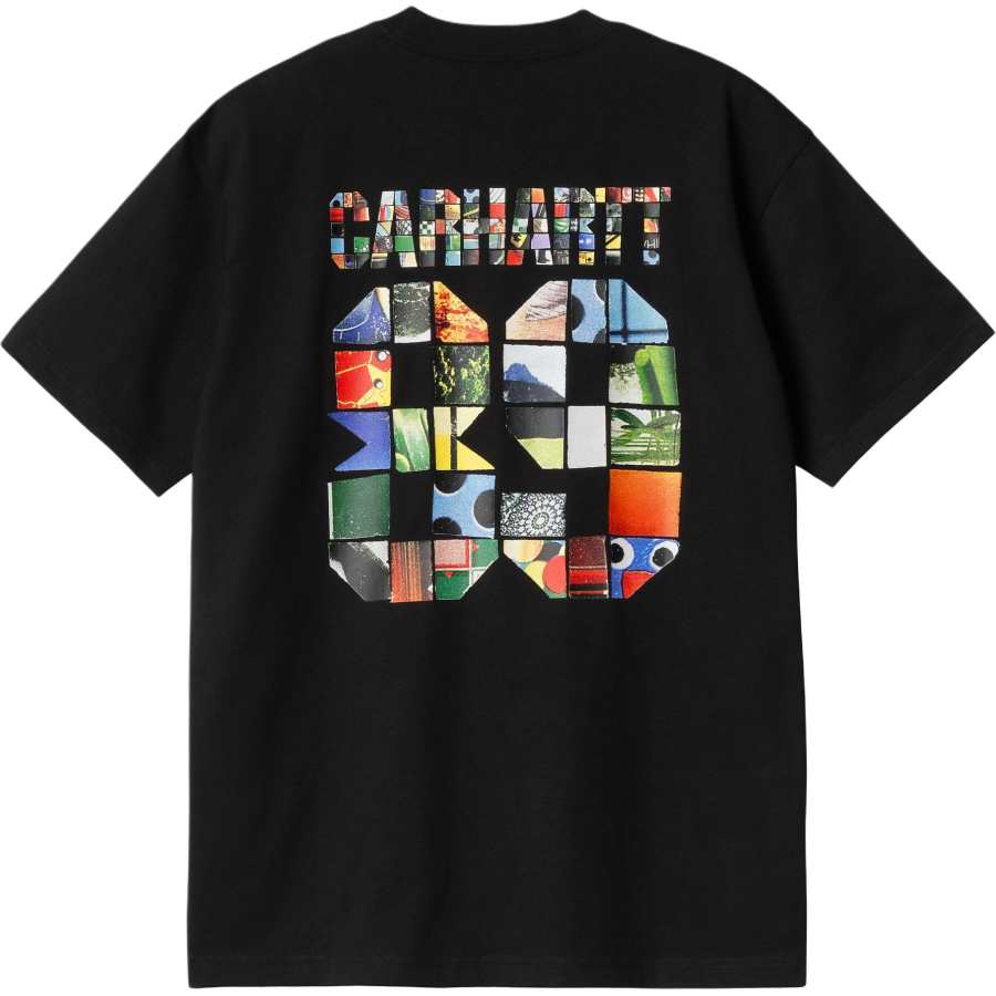 Carhartt WIP Logo Printed Crewneck T Shirt