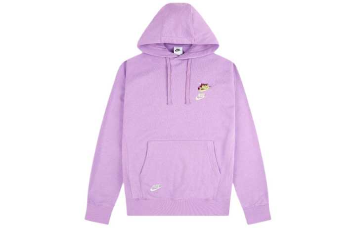 Nike Nike Sweatshirts Men's Purple Hooded Moderate Other