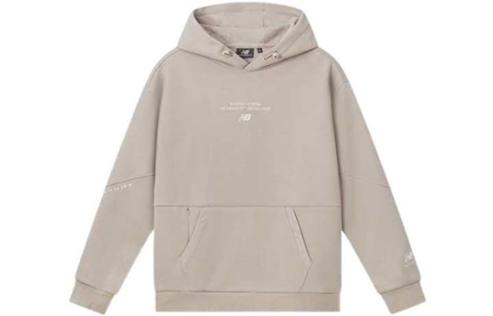 New Balance New Balance Sweatshirts Unisex Beige Hooded Moderate Regular