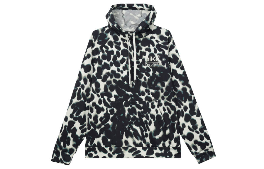 Nike Nike Therma FIT Studio '72 All Over Print Hooded Casual Fleece Lined Sweatshirt Men's Multicolor