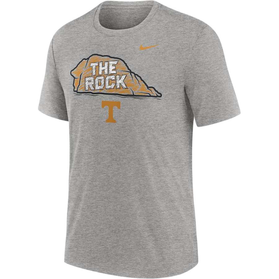 Nike Nike College Tennessee Volunteers Local Campus Time Honored Tradition T Shirt Men's Dark Gray Mixed Color
