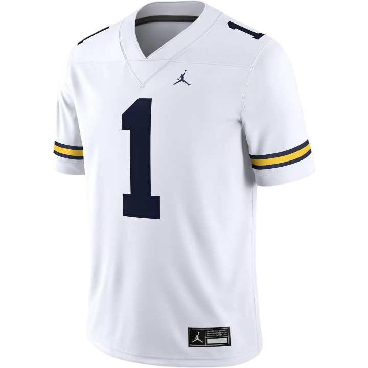 Jordan Jordan Michigan Wolverines Men's Jordan Dri-FIT College Game Jersey