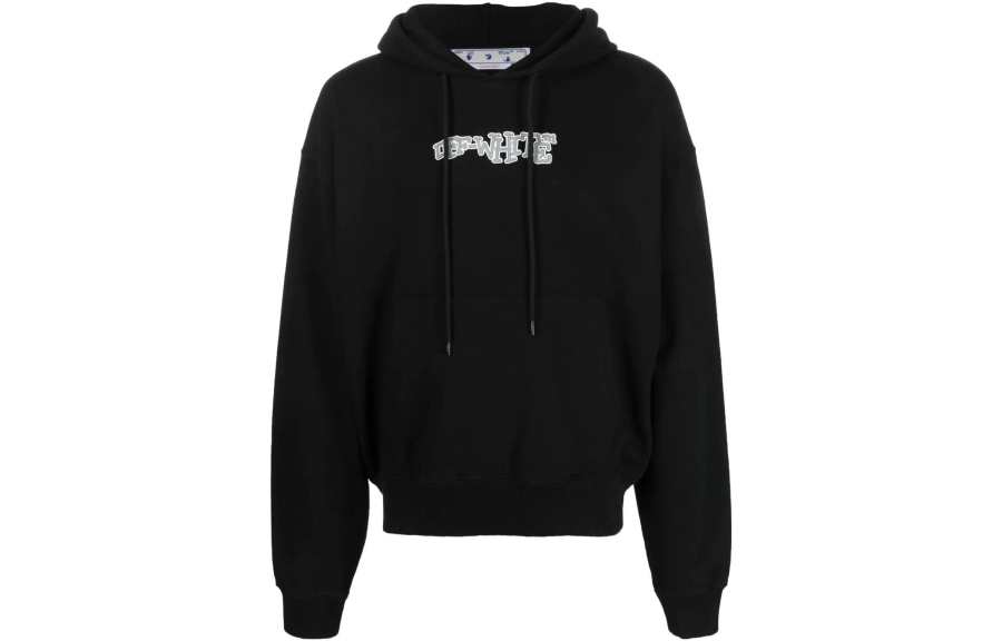 OFF-WHITE OFF WHITE Carlos Type Over Hoodie