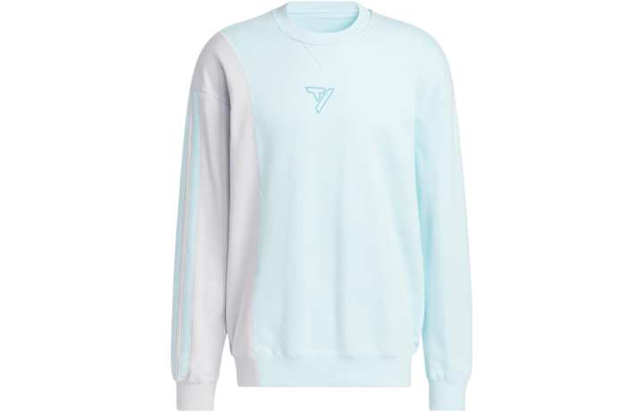 Adidas Adidas Sweatshirts Men's Blue Crew Neck Moderate Regular