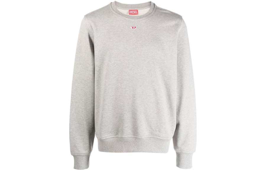 DIESEL DIESEL S-Ginn-D Logo-appliqué Sweatshirt