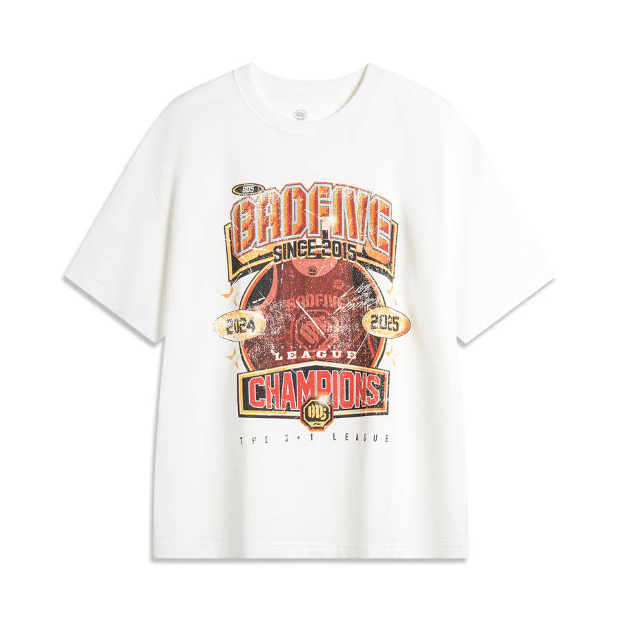 Li-Ning Li Ning Basketball Collection T Shirt Men's Ivory