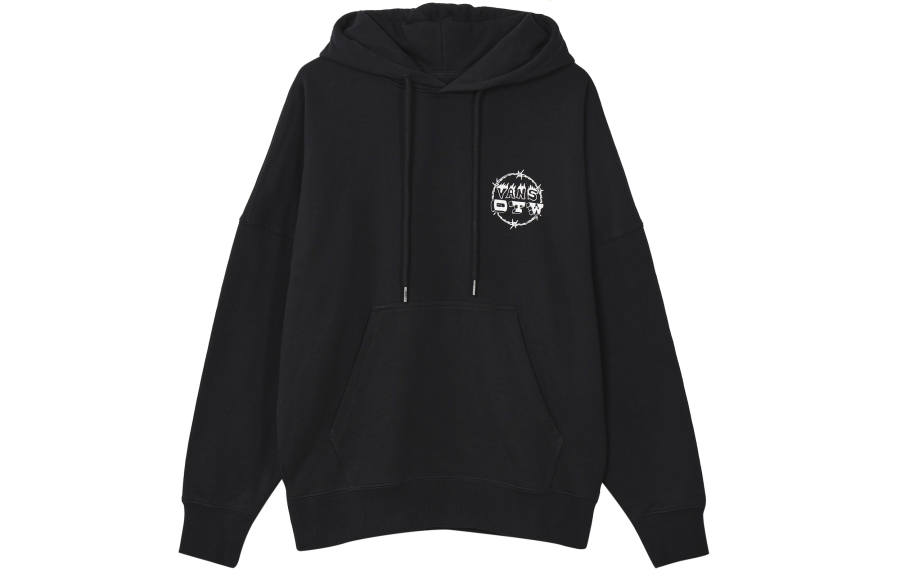 Vans Vans Sweatshirts Men's Black Hooded Moderate Regular