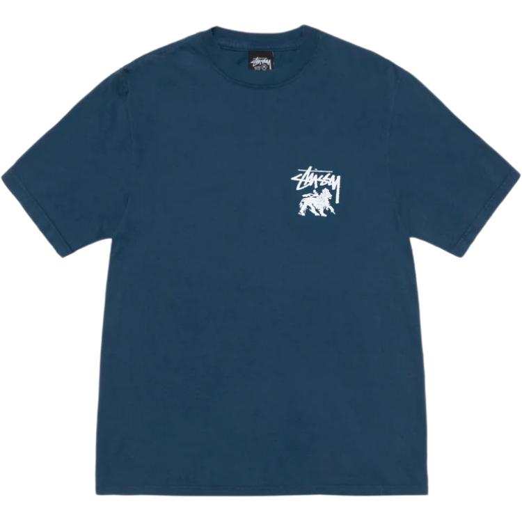 Stussy Pigment Dyed Rasta Lion Tee