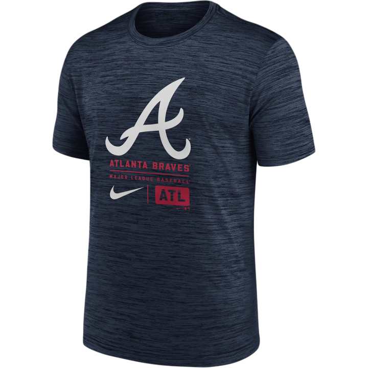 Nike Nike Atlanta Braves Authentic Collection Velocity Men's Nike Dri FIT Mlb T Shirt