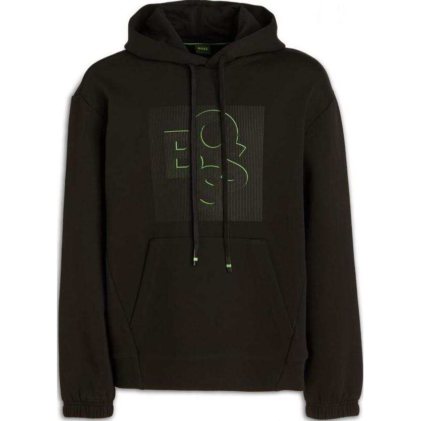 HUGO BOSS 【Previous Season】logo-print hoodie