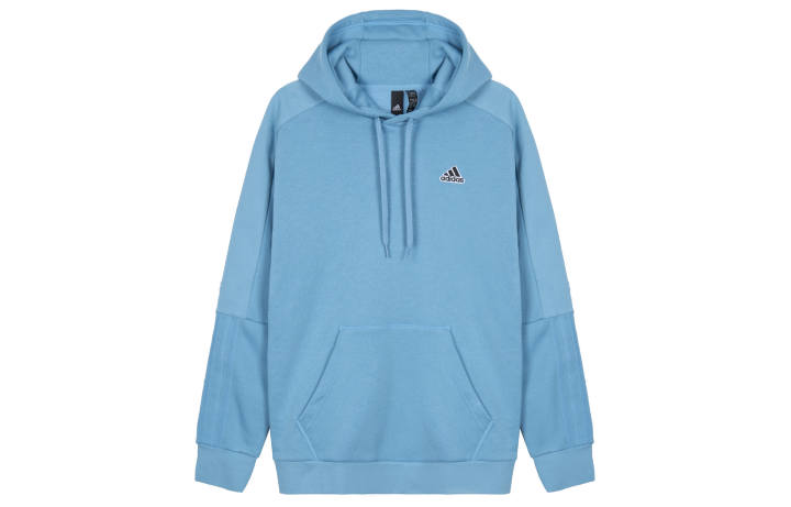 Adidas Adidas Sweatshirts Men's Blue Hooded Moderate Regular