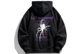 LA'T.WEEKEND Sweatshirt Fall And Winter Unisex