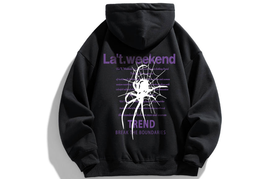 LA'T.WEEKEND LA'T.WEEKEND Sweatshirt Fall And Winter Unisex