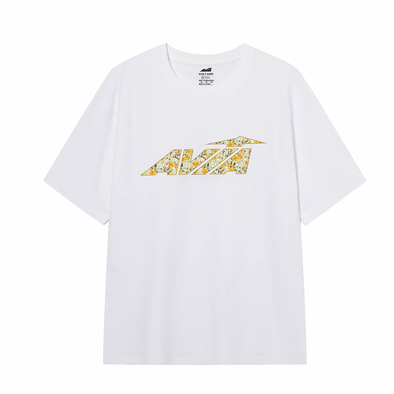 AVIA T Shirts Unisex Crew Neck Thin Straight Fit