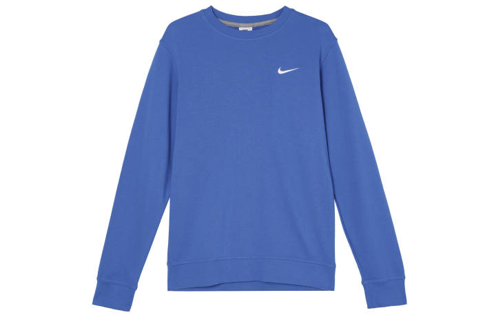 Nike Nike Sweatshirts Men's Blue Crew Neck Moderate Regular